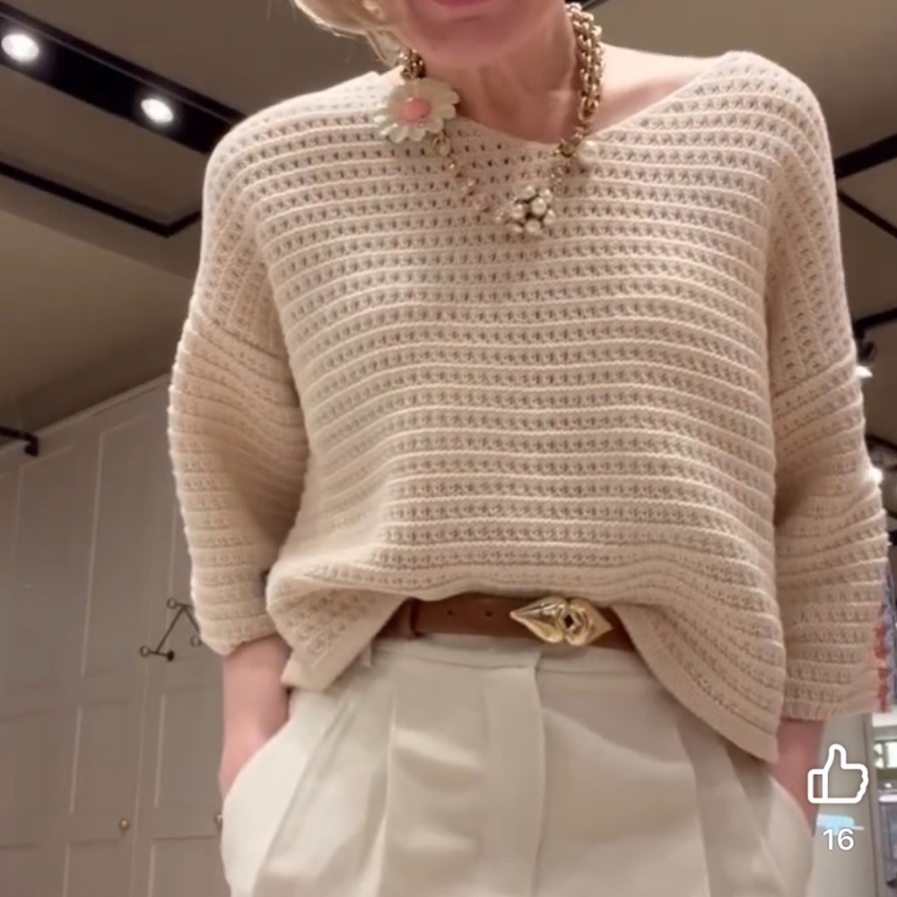 Weekend Max Mara Label-cut Knit Top Size: Xsmall Spring /Summer - Picture 6 of 16